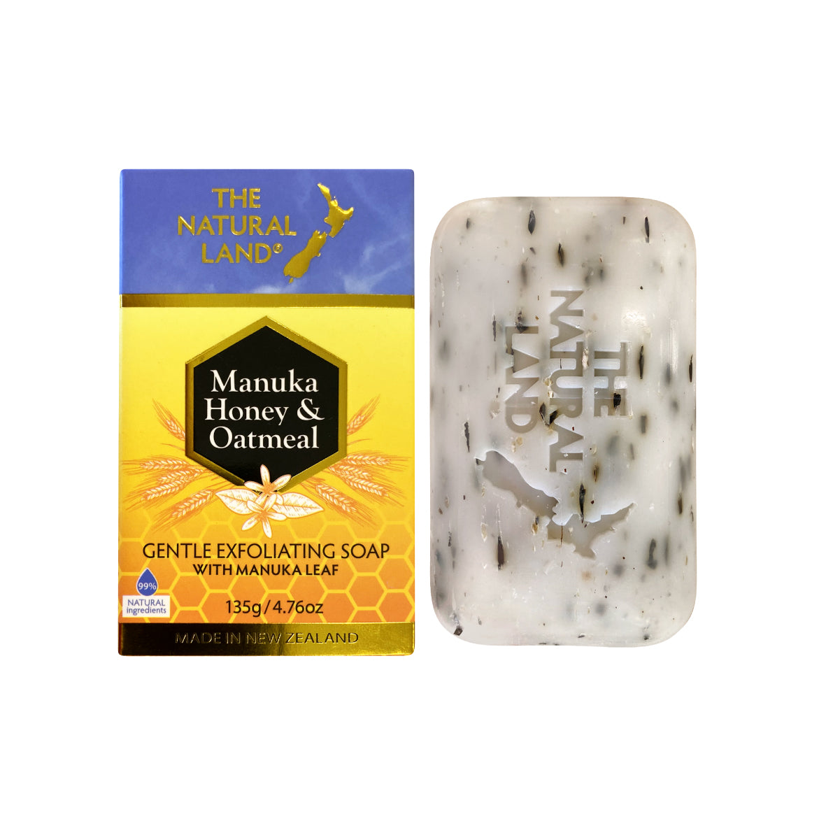 Manuka Honey & Oatmeal Scrub Soap