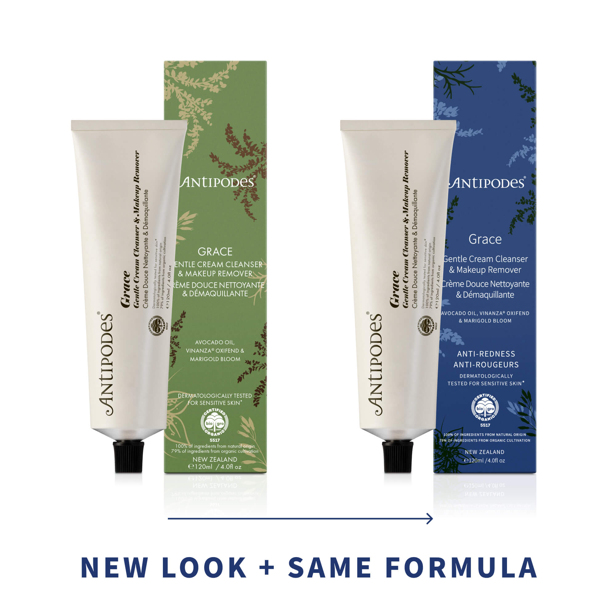 Grace Gentle Cream Cleanser & Makeup Remover