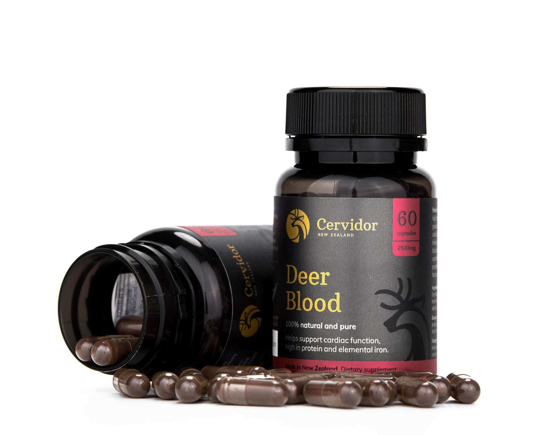 Deer Blood 2,500mg 60 Capsules