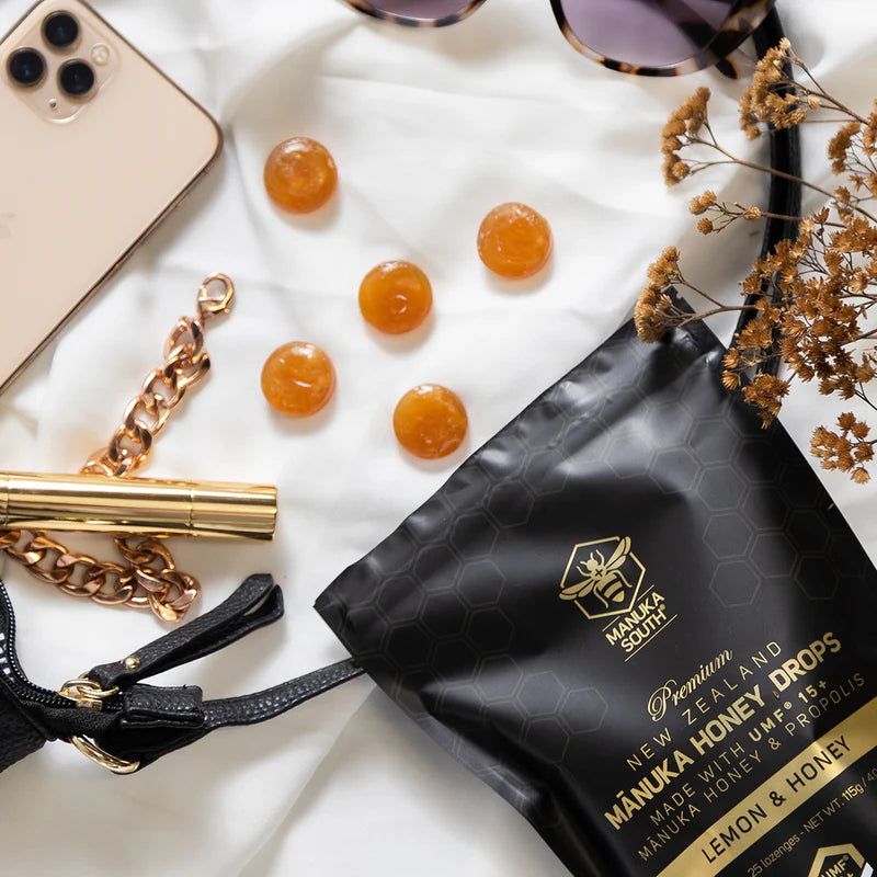Premium UMF Manuka Honey Lozenges - Honey & Lemon