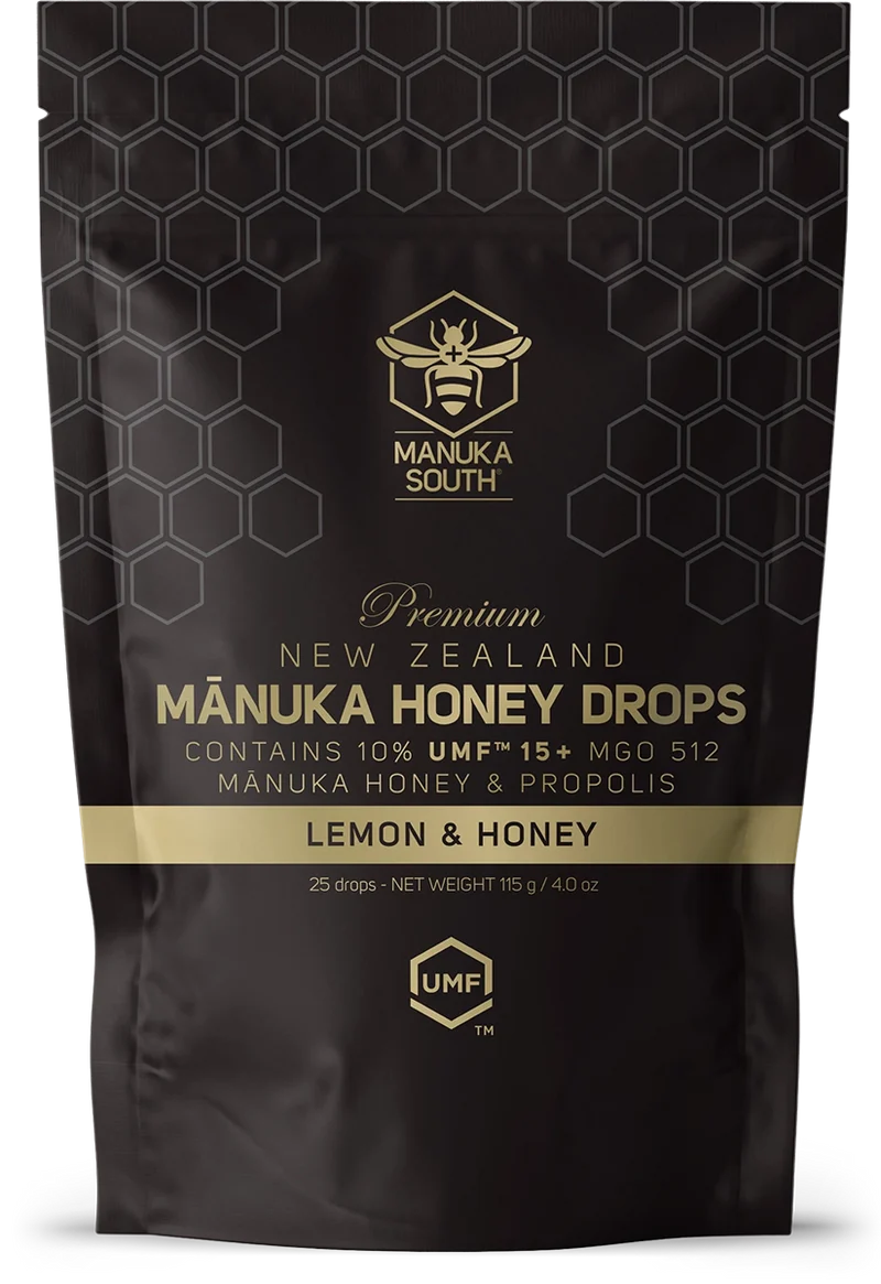 Premium UMF Manuka Honey Lozenges - Honey & Lemon