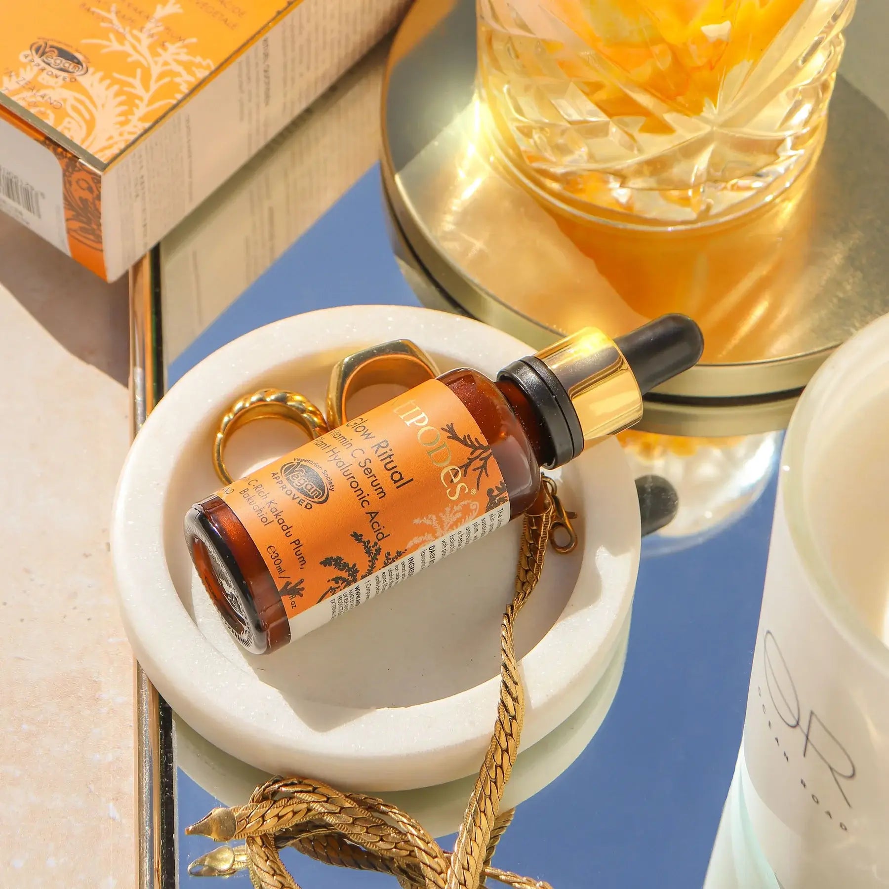 Glow Ritual Vitamin C Serum With Plant Hyaluronic Acid