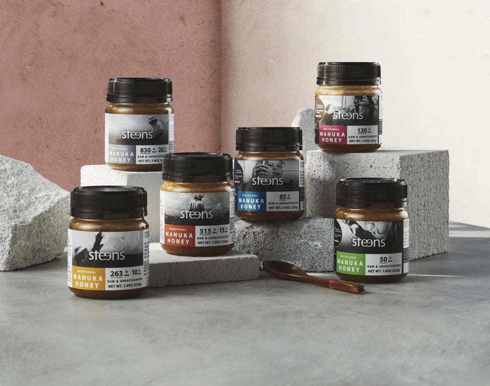 Steens Wellbeing Raw Manuka Honey