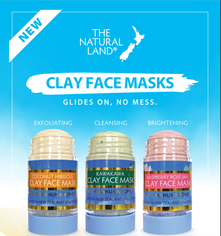 Manuka Honey Clay Face Mask 30g - Raspberry Rose