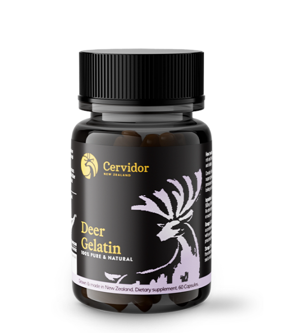 Deer Gelatin 500mg 60 Capsules