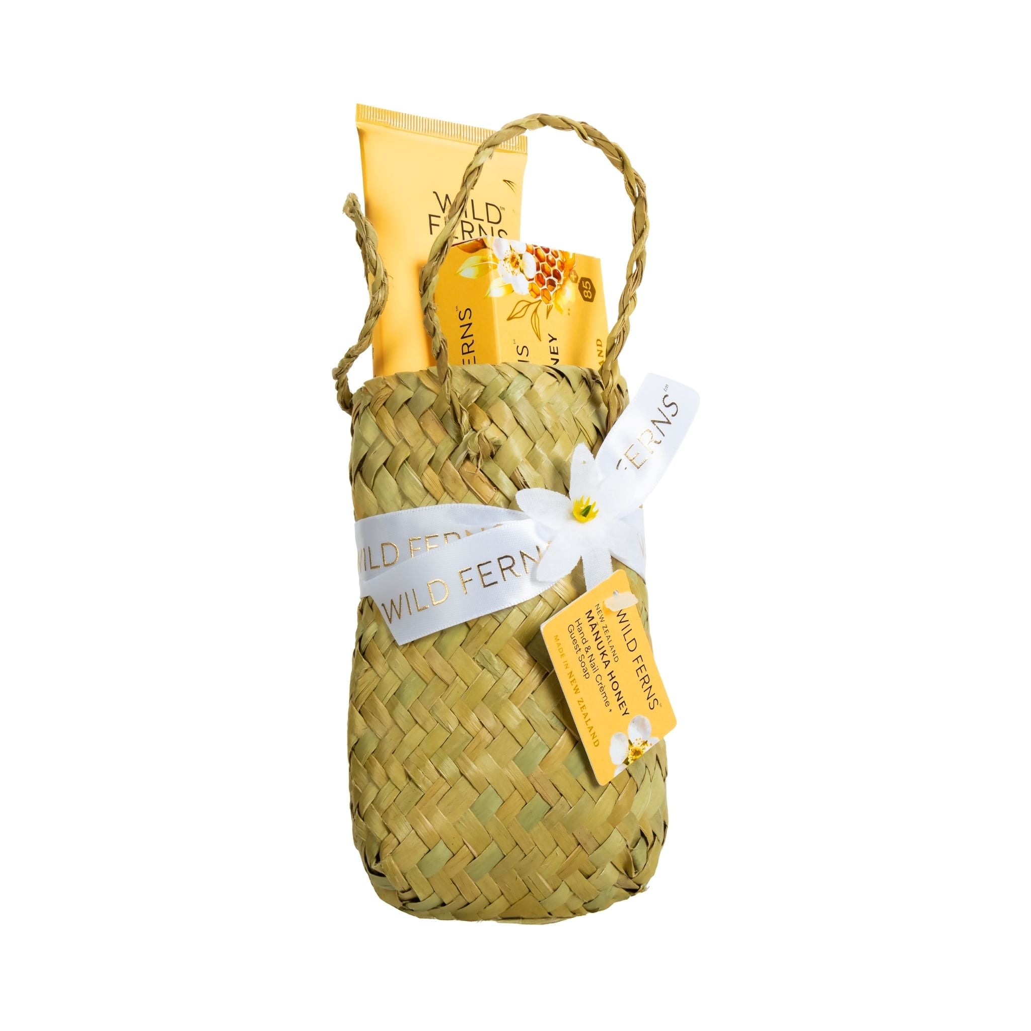 Woven Basket Manuka Honey