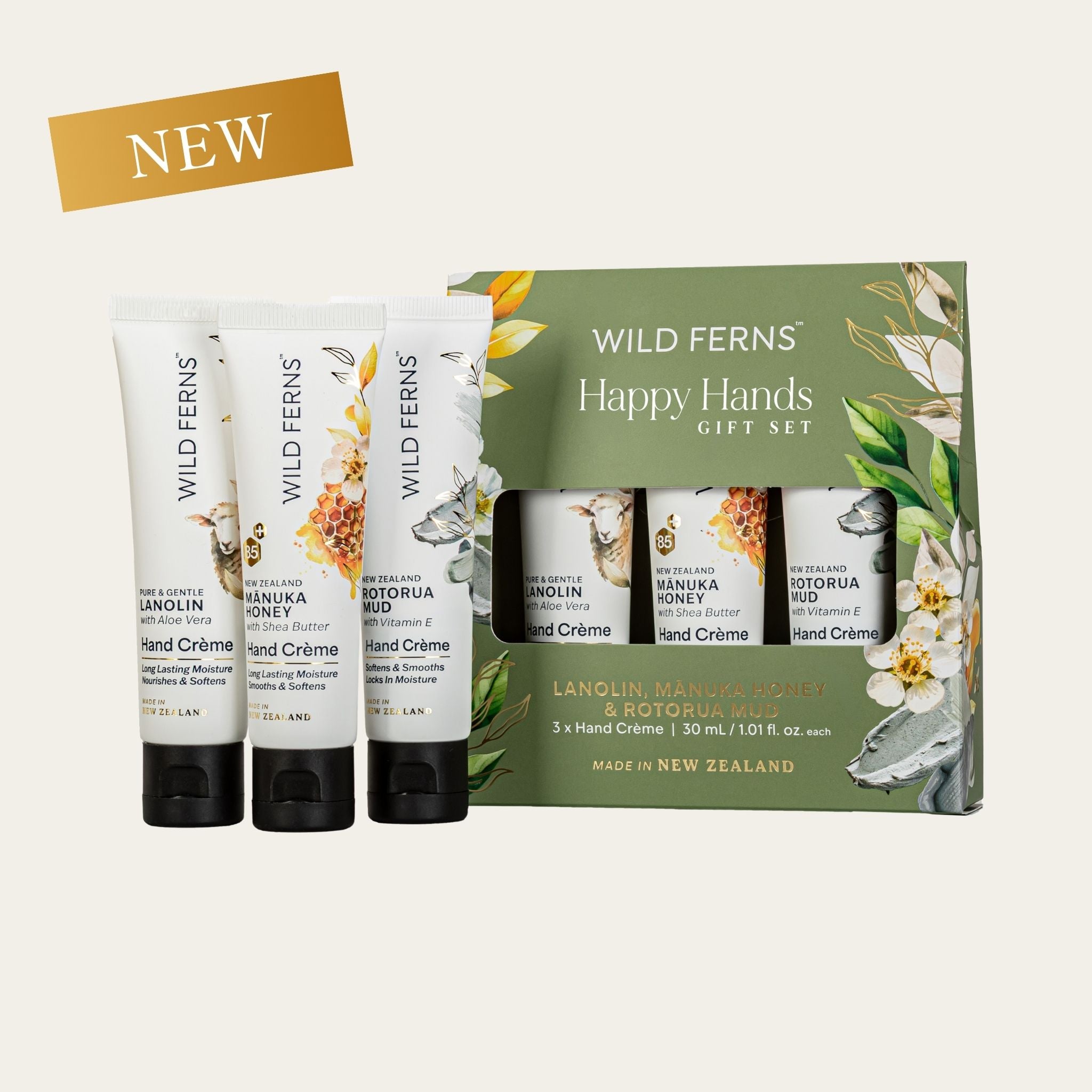 Wild Ferns Mixed - Happy Hands Hand Creme