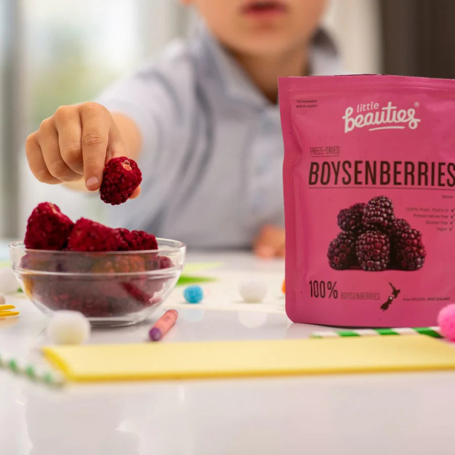 Freeze-dried Boysenberries