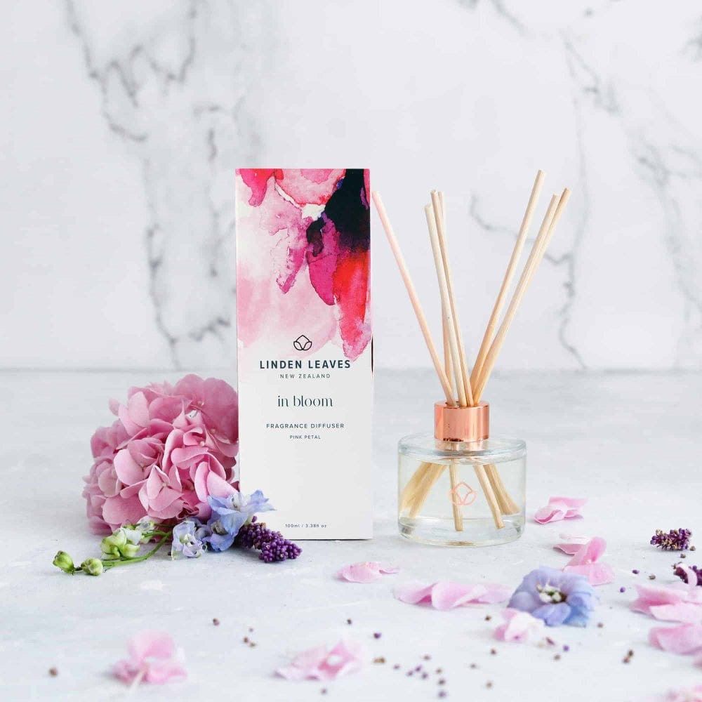 Linden Leaves Pink Petal Fragrance Diffuser -  - Aotea Wellness