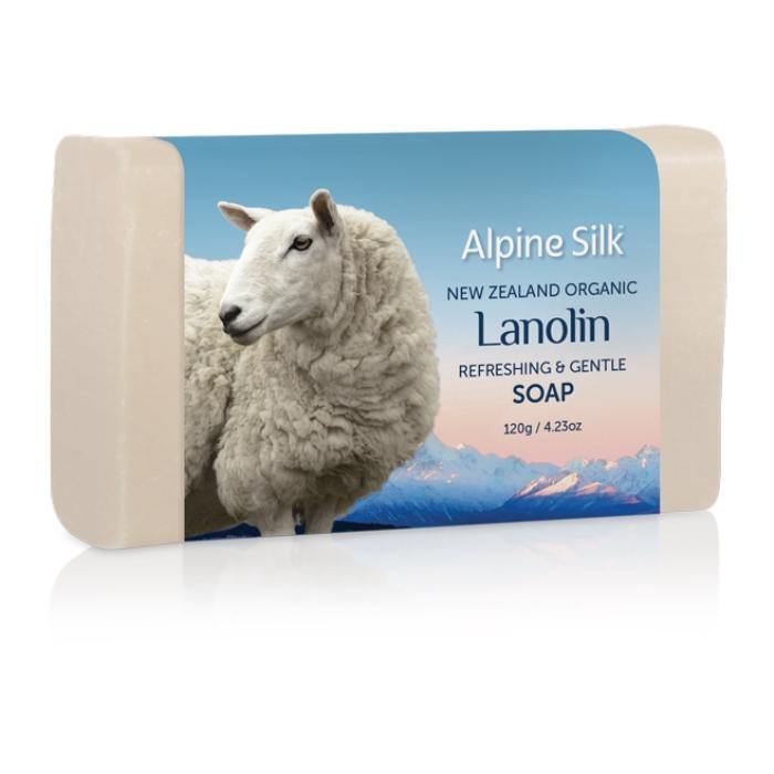 Alpine Silk Organic Lanolin Soap