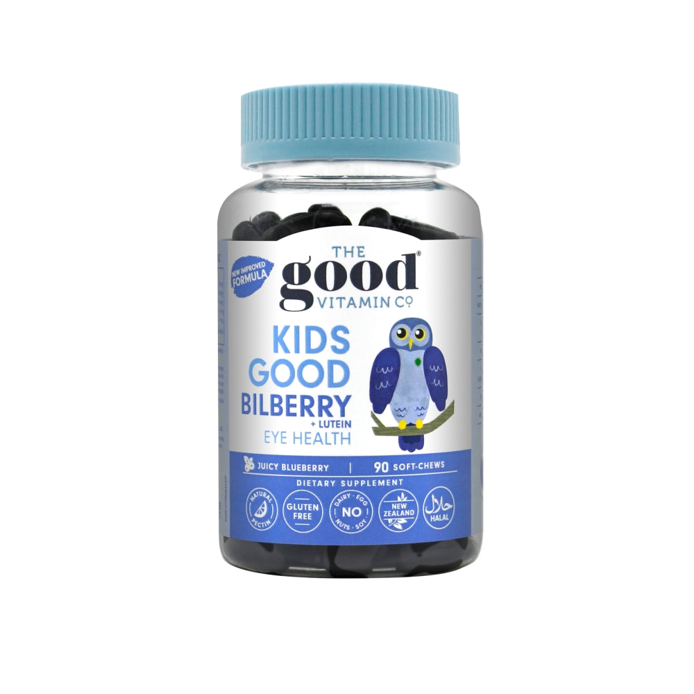 Good Kids Bilberry + Lutein Eye Health Supplements 90 Soft-Chews - - Aotea Wellness