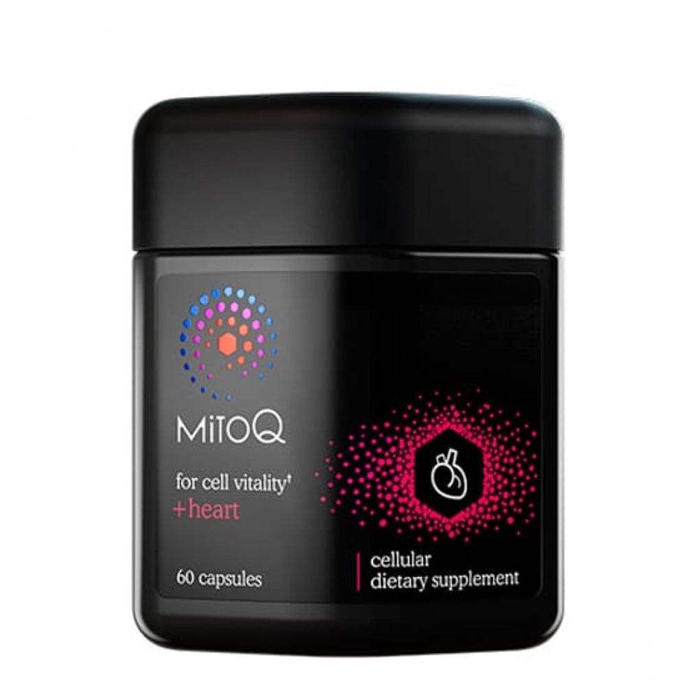 MItoQ Heart Capsules bottole on a white bacground.
ミトQ (MitoQ) Health - General Health ミトQ (MitoQ) ハートサポート 60カプセル