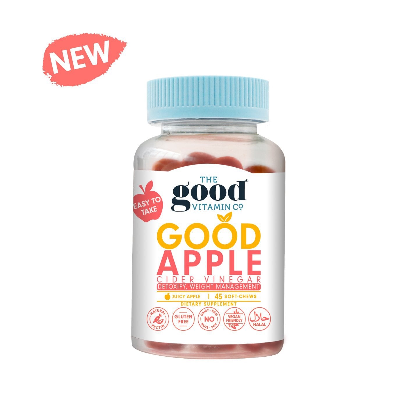Good Vitamin Apple Cider Vinegar 45s - - Aotea Wellness