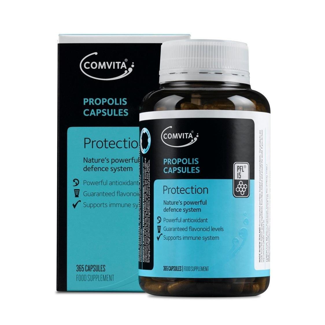 Propolis Capsules PFL15 - Comvita -365 Capsules - father's day, Immune Support, Ingredient: Propolis, nz made, Price $150-$500, Propolis, untagged, Vendor Comvita, Æ?üƟüƟ?Æ?¨ Ɵ?ƟðƟ�Ɵ¦Æ?û Æ?®Ɵ?Æ?¯Ɵ® PFL15 365Æ?®Ɵ?Æ?¯Ɵ® - Aotea Wellness
