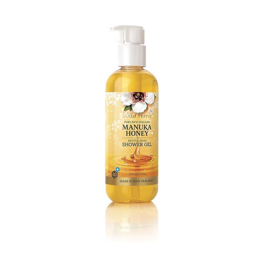 Wild Ferns Revitalising Shower Gel with Manuka Honey (230ml) - Function: Shower Gel, Ingredient: Manuka Honey, Price  $7-$50, Vendor  Parrs/Wild Ferns, Vendor: Wild Ferns, ƟîÆ?ÏƟ®Ɵ?Ɵ?Æ?Ɵ¬ƟüÆ?§(Wild Ferns) Ɵ?Ɵ?Æ?®Ɵ�Ɵ?Ɵ¬ Ɵ¦Ɵ�Æ?ÏÆ?¨Ɵ¸Æ?ÏÆ?÷ƟüÆ?ø Æ?úƟœƟîƟ¬Æ?÷Æ?õƟ® 230ml - Aotea Wellness
