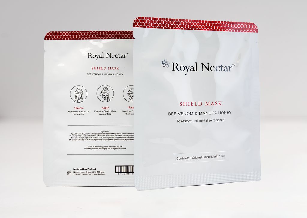 Royal Nectar Face Shield Mask (Single Item/Value Set)