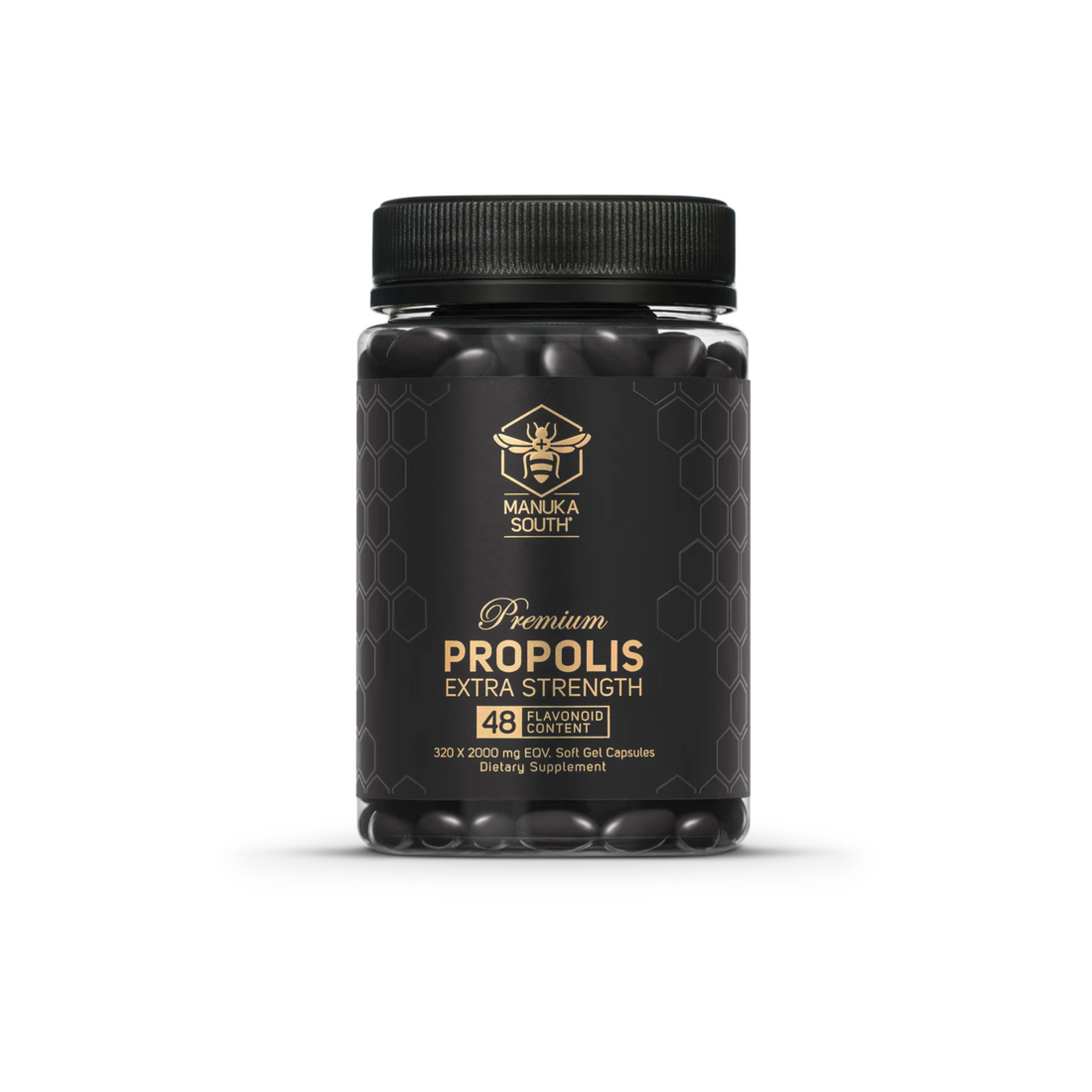 Propolis Extra Strength 2000mg 320 softgel capsules