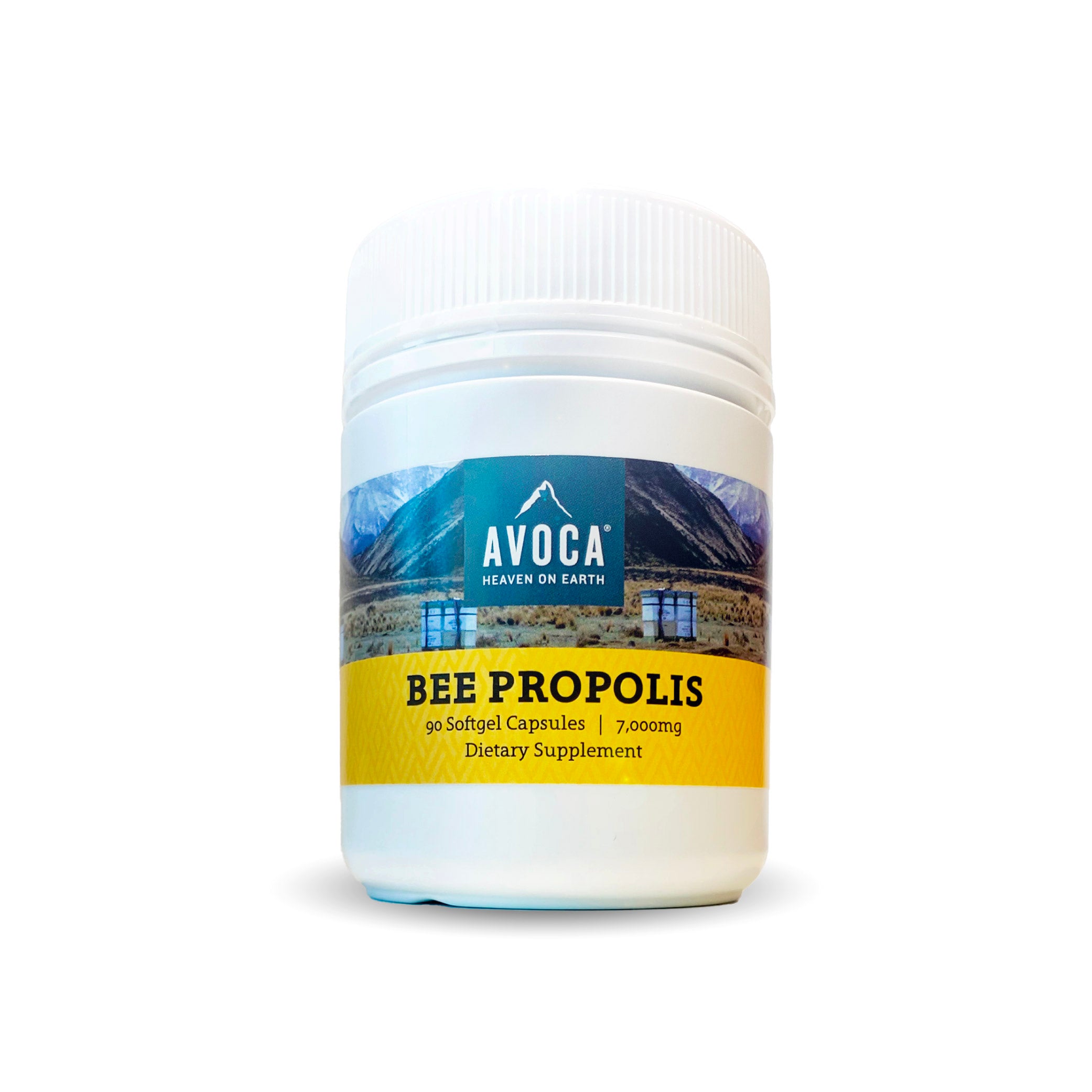 Buy 3 get 1 Free - Avoca Bee Propolis (90 x 7,000mg Capsules)