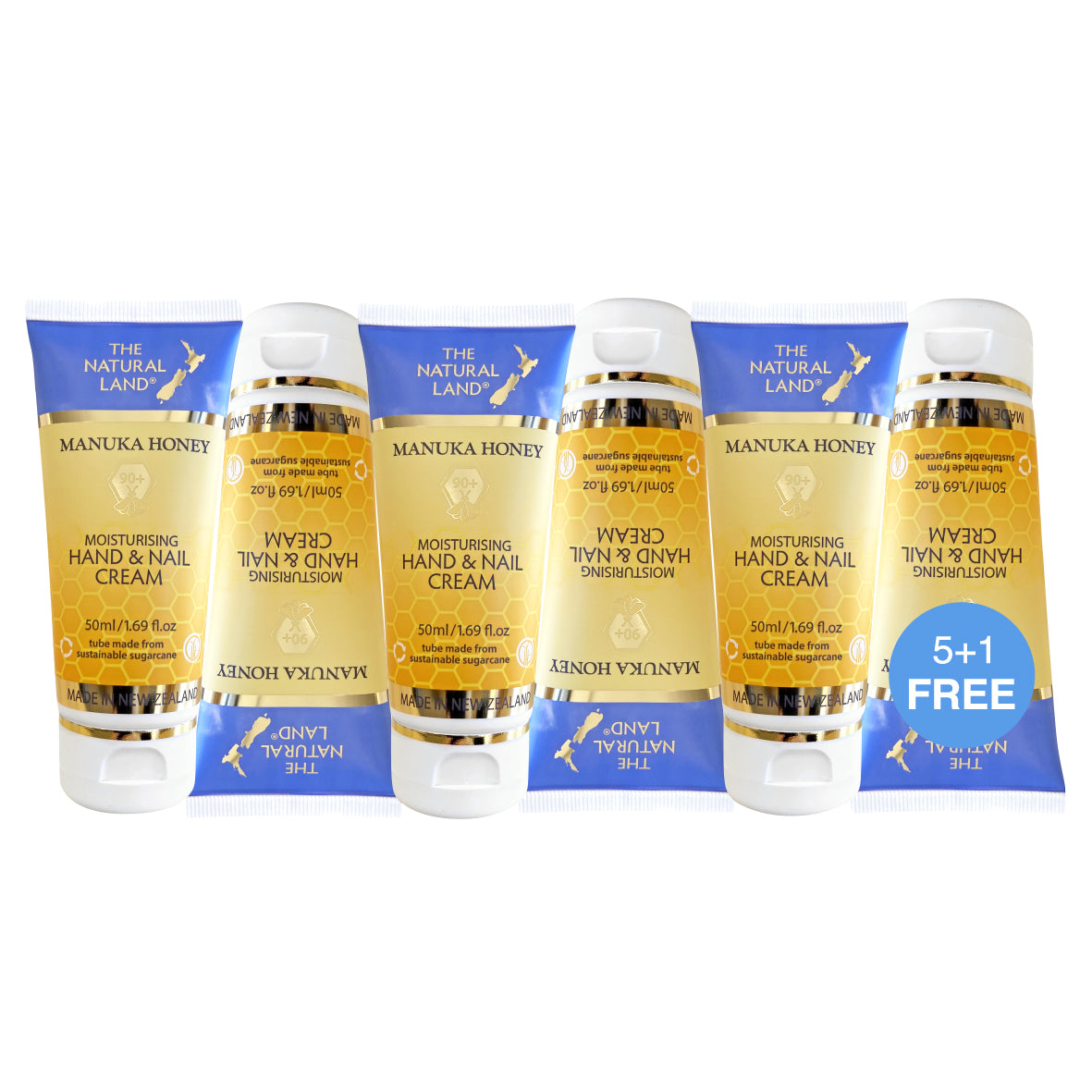Manuka Honey Hand and Nail Cream | Pack of 6