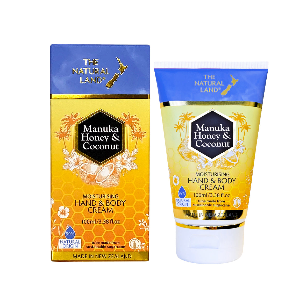 Manuka Honey & Coconut Hand & Body Cream
