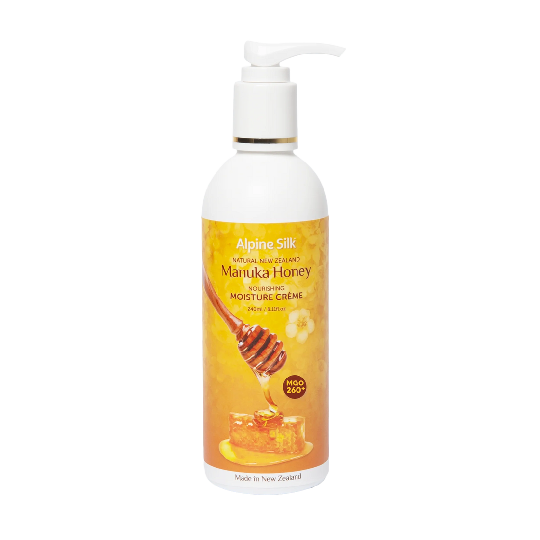 Manuka Honey Moisture Cream Pump 240ml