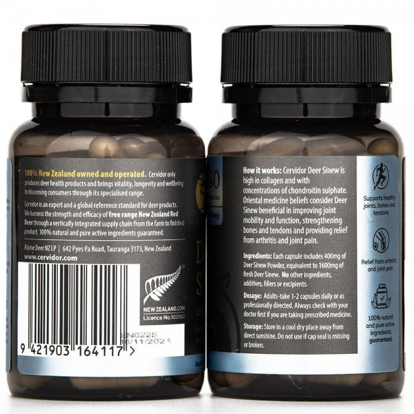 Deer Sinew 1,600mg 60 Capsules
