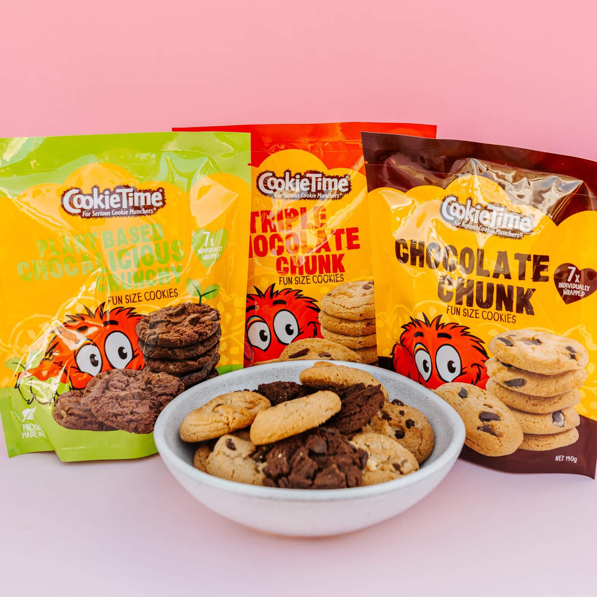 Shop Cookie Time | Plant-based Chocolate Crunchy Cookies | From NZ