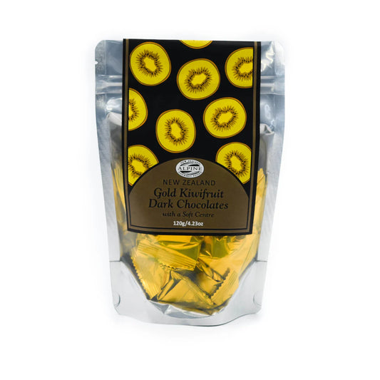 Golden Kiwifruit Dark Chocolates with a soft centre 120g