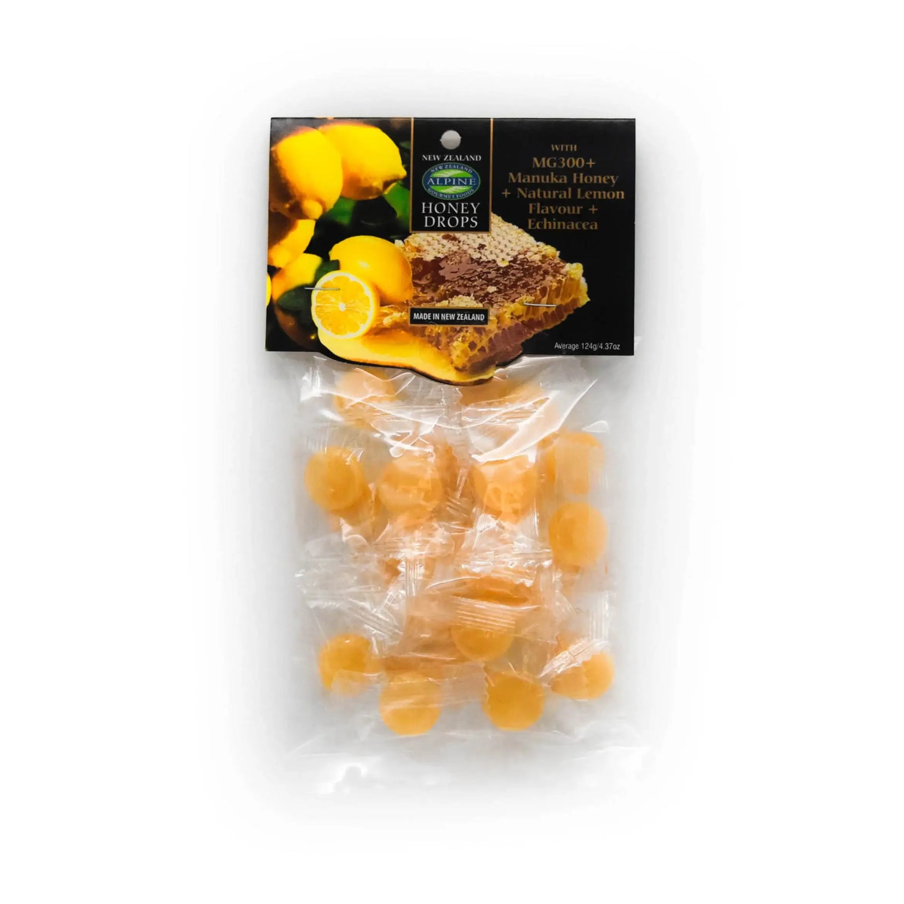 New Zealand Active Plus - Lemon & Manuka Honey Drops