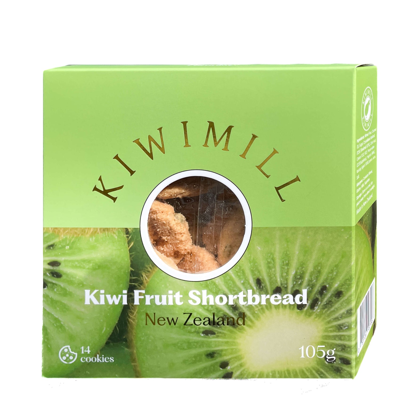 KIWIMILL Kiwifruit Shortbread Cookies 105g