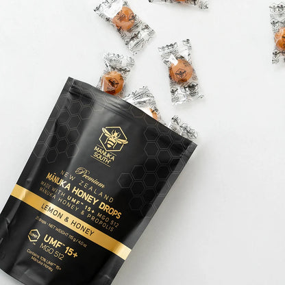 Premium UMF Manuka Honey Lozenges - Honey & Lemon