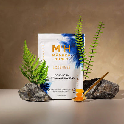M&H Manuka Honey UMF 20+ Throat Lozenges