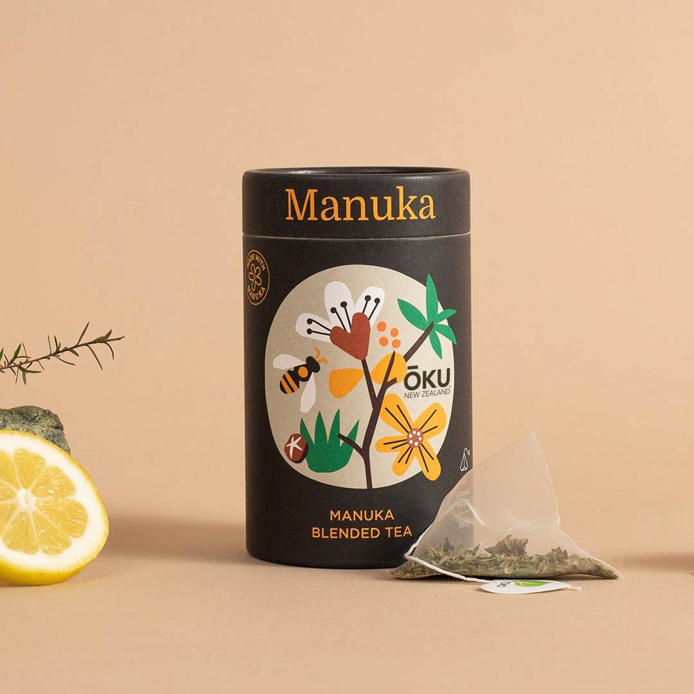 ŌKU Tea Manuka / 15 tea bags | Global Delivery | Aotea NZ