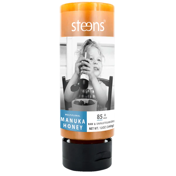 🎁 Steens MGO 85 Raw Multifloral Mānuka Honey 340g Squeezy (100% off)