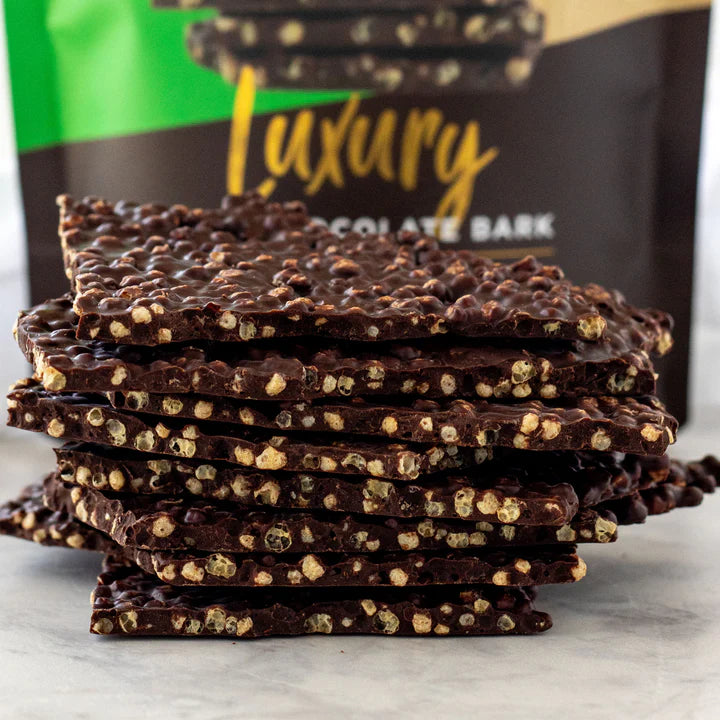 Dark Chocolate Bark- Crispy Mint
