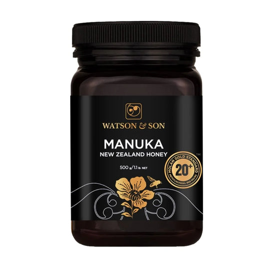 Buy 5 get 1 Free - Watson & Son Manuka Honey  MGS20+ 500g
