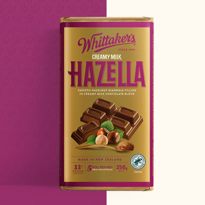 Whittaker’s Hazella Chocolate Block