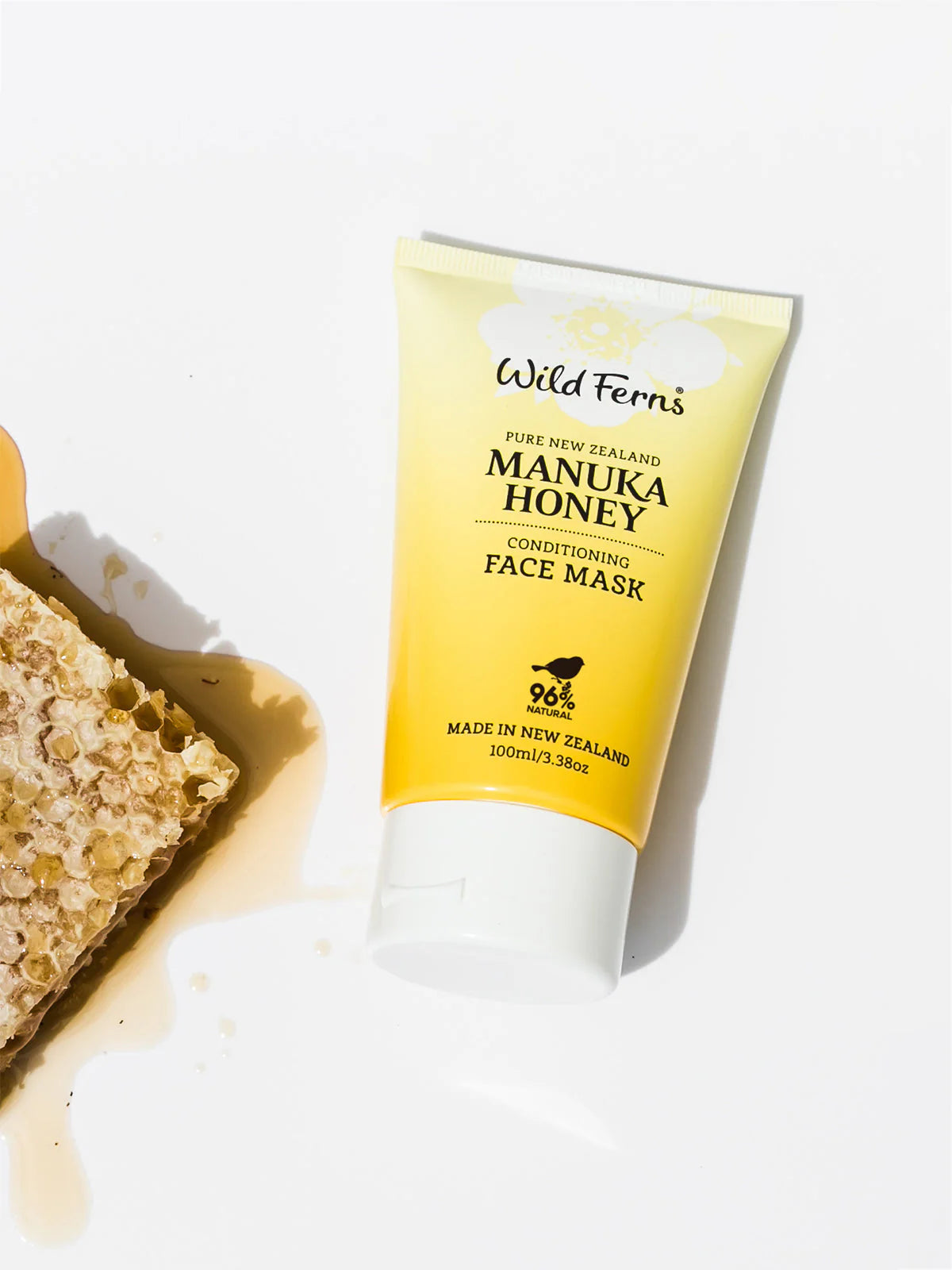 Manuka Honey Conditioning Face Mask by Wild Ferns on a white background