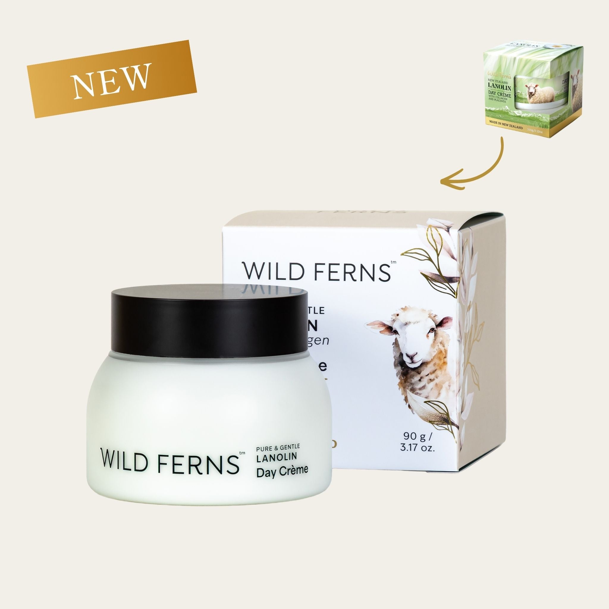 Lanolin Day Cream with Collagen and Placenta