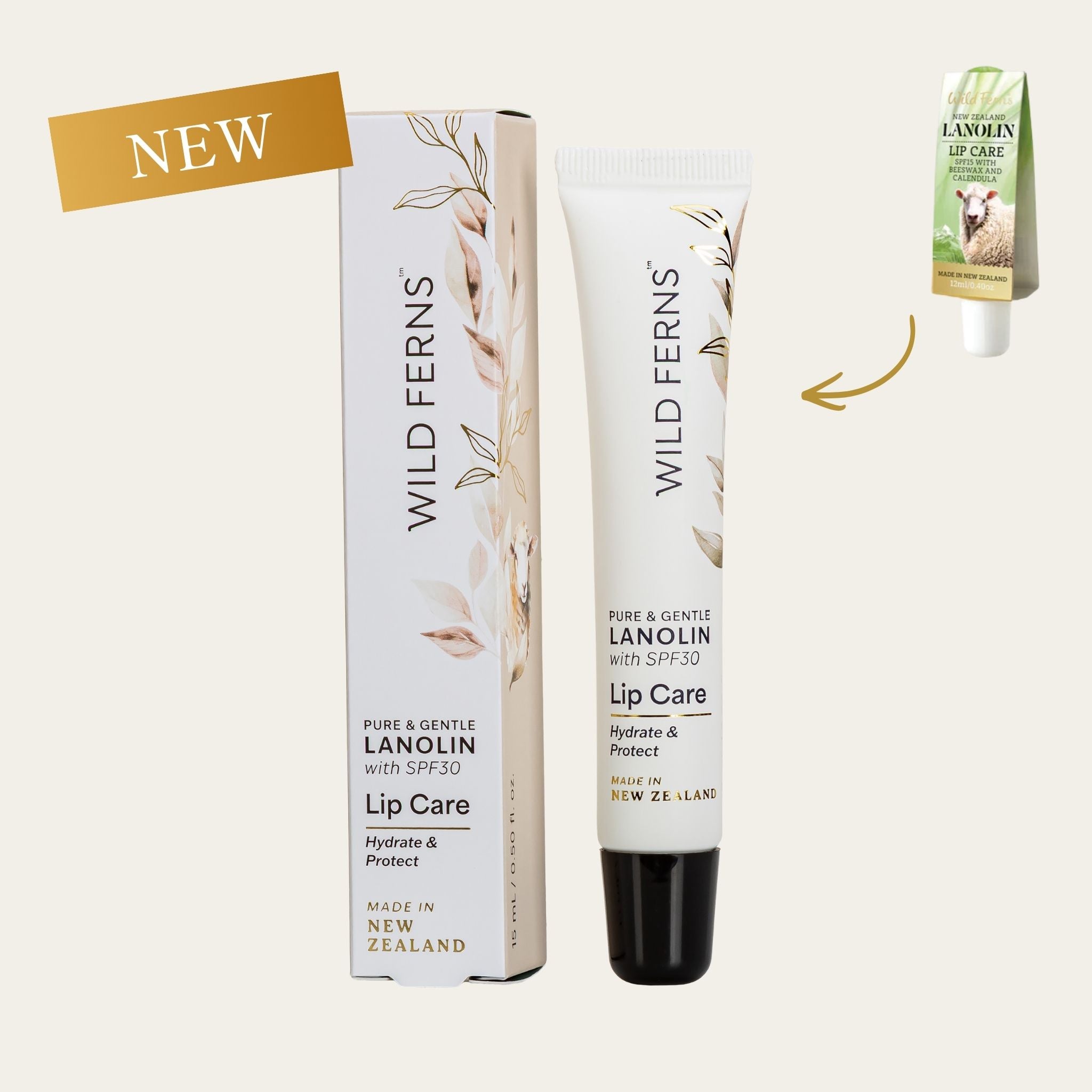 Lanolin Lip Care with SPF30