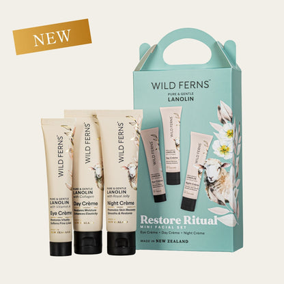 Lanolin Mini Facial Set - Restore Ritual