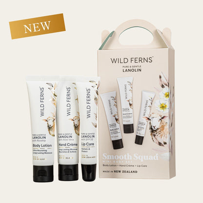 Lanolin Mini Body Set - Smooth Squad