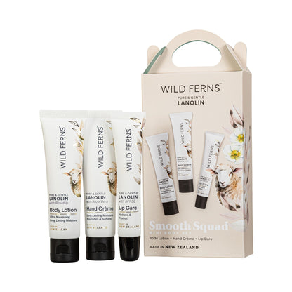 Lanolin Mini Body Set - Smooth Squad