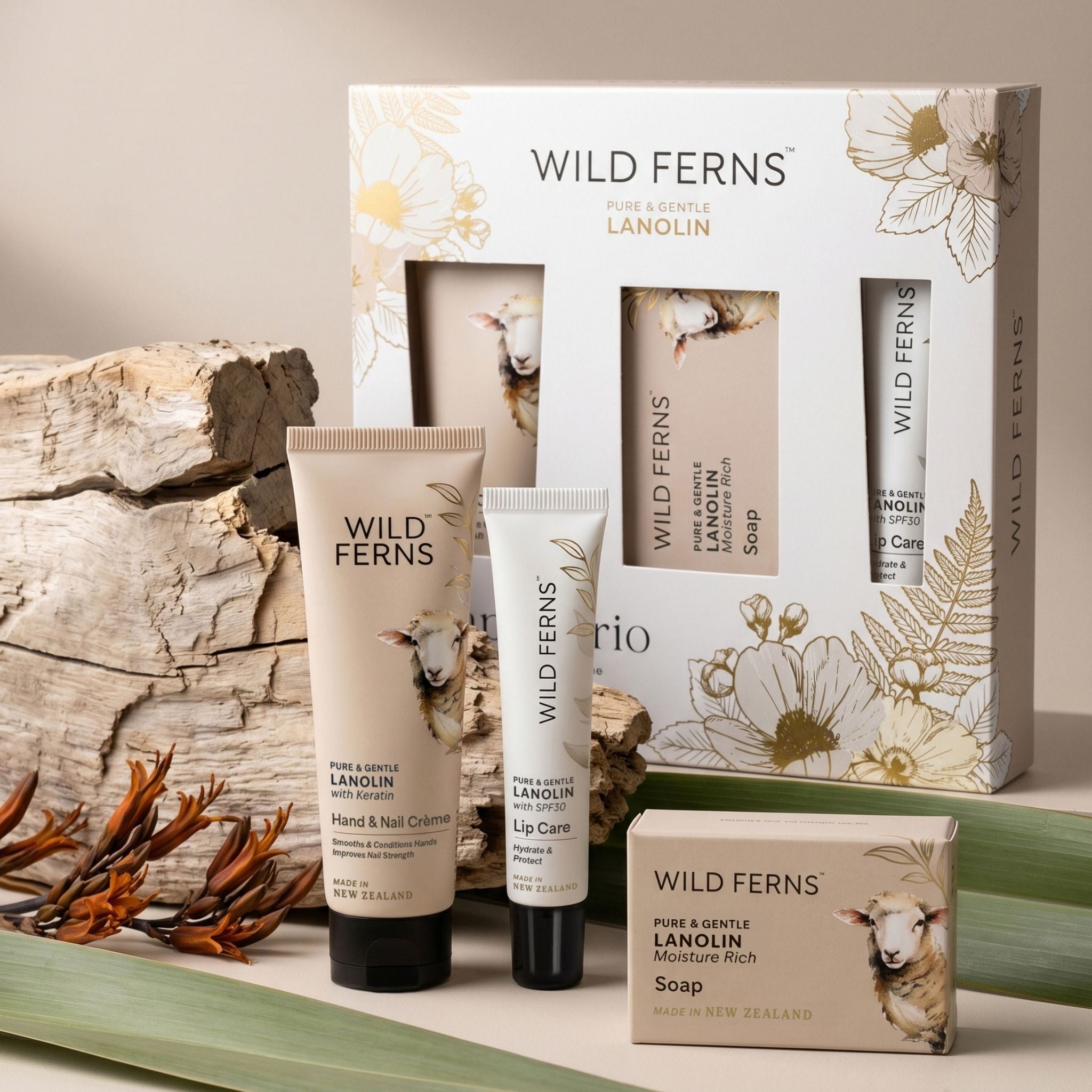 Lanolin Gift Box - Pamper Trio