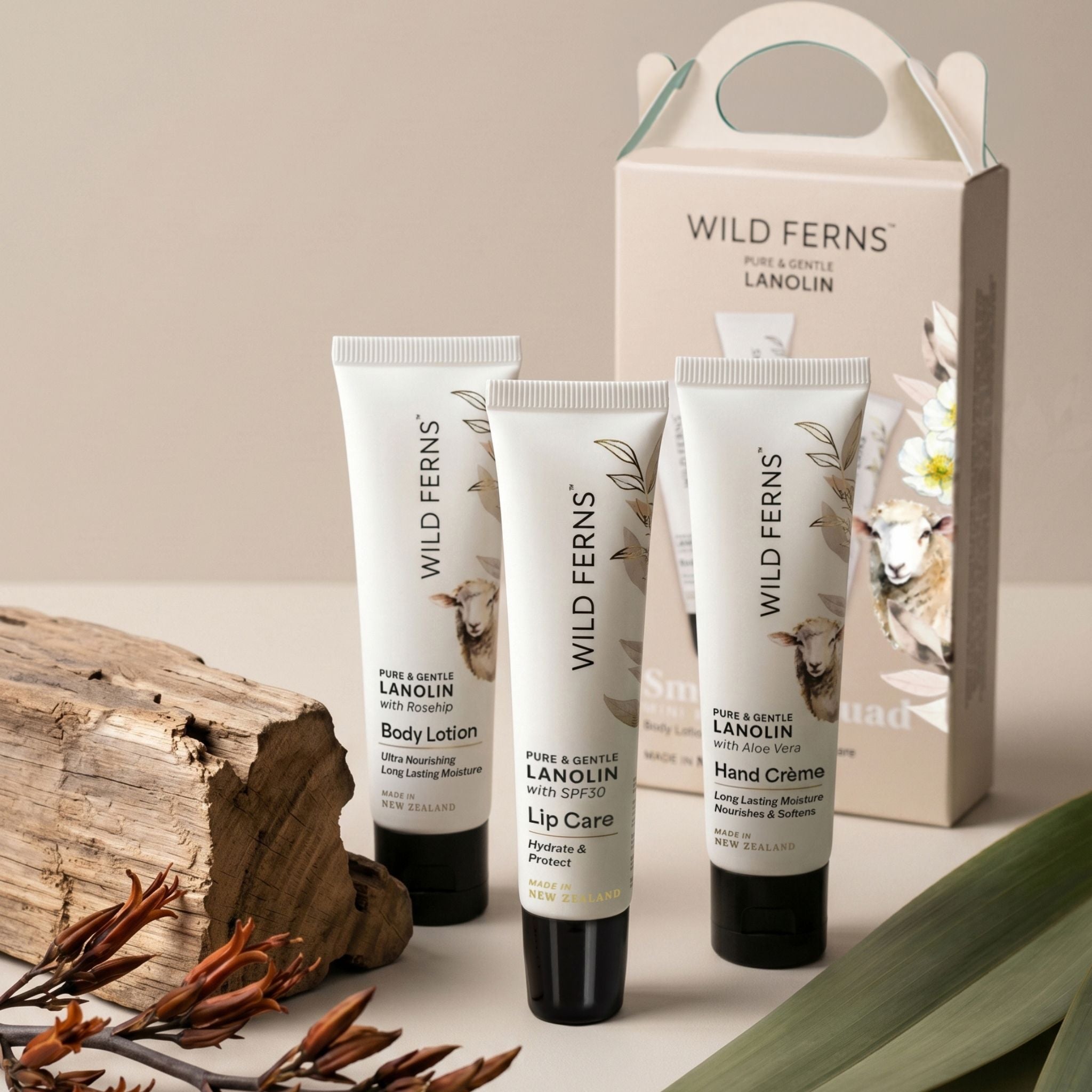 Lanolin Mini Body Set - Smooth Squad