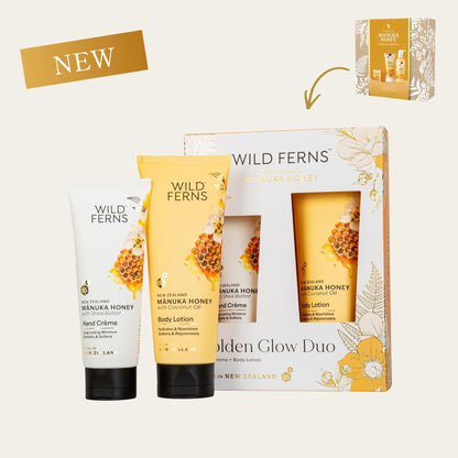 Manuka Honey Gift Box - Golden Glow Duo