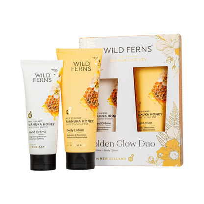 Manuka Honey Gift Box - Golden Glow Duo