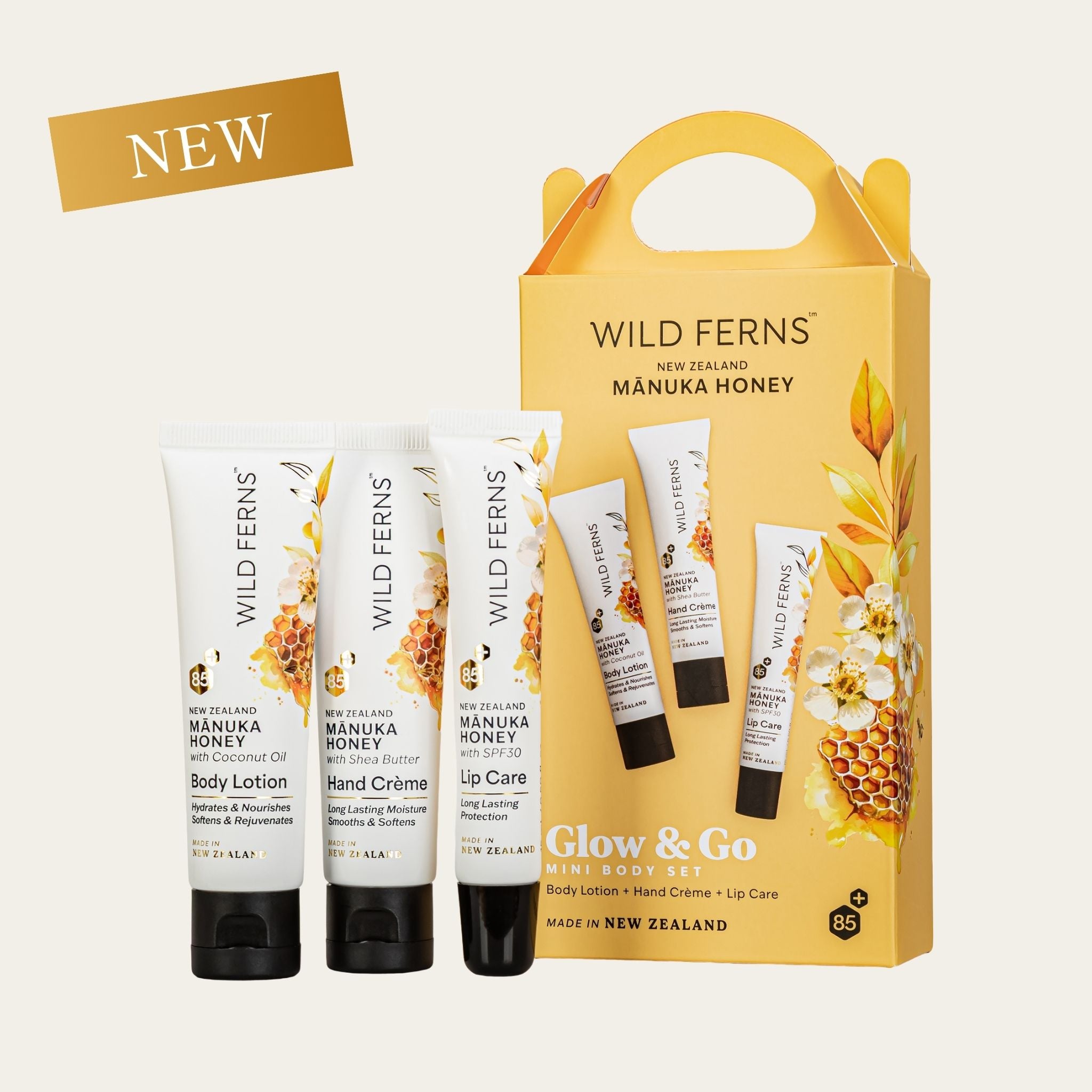 Manuka Honey Mini Body Set - Glow & Go