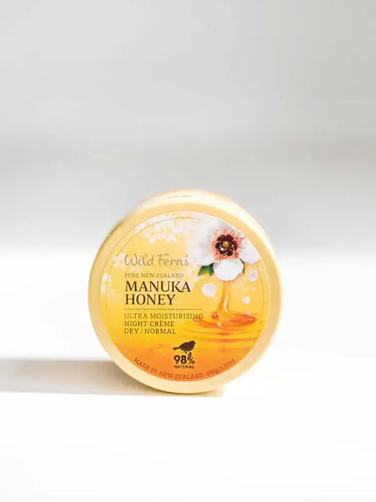 Wild Ferns Manuka Honey Ultra Enriching Night Creme Dry to Normal (100g)