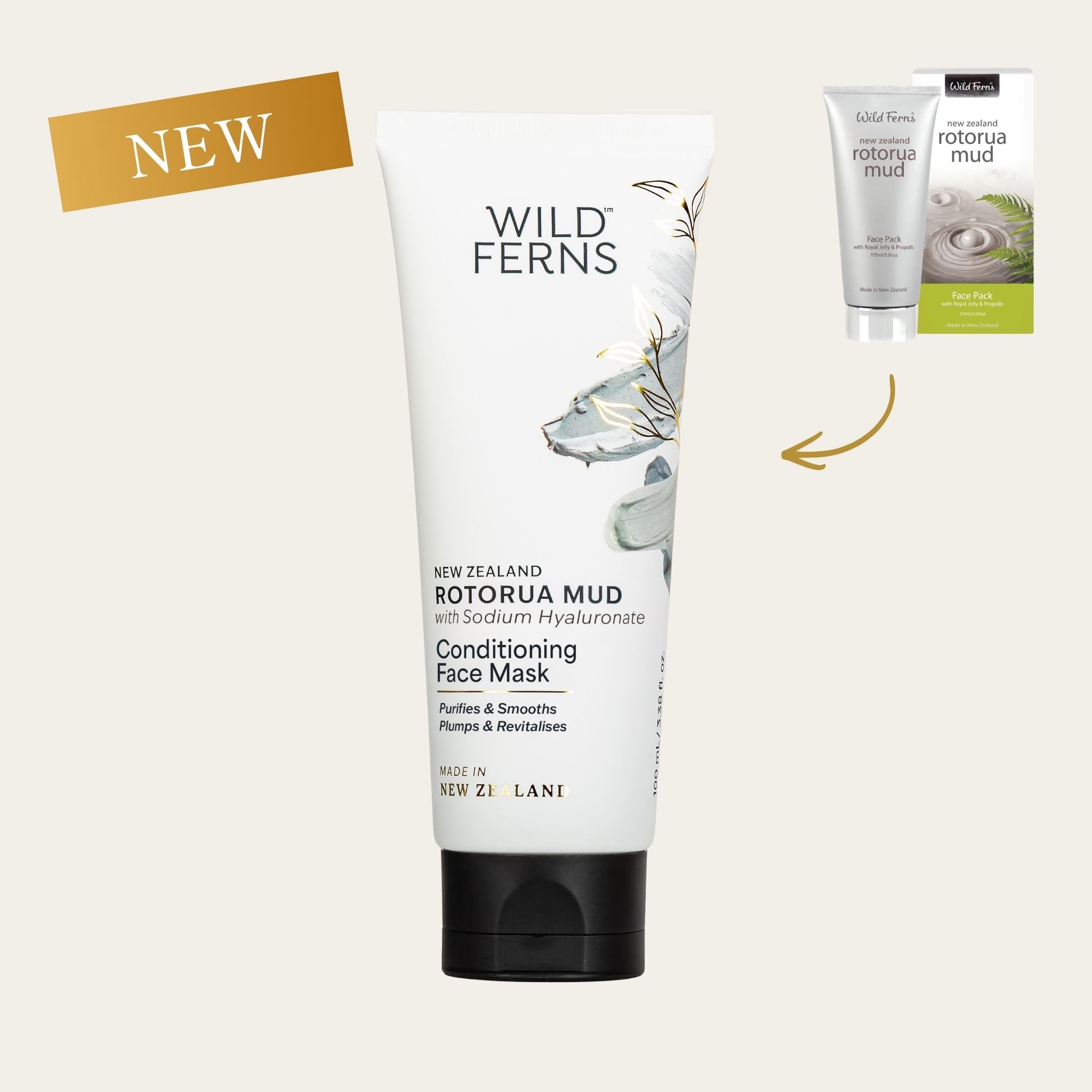 Rotorua Mud Conditioning Face Mask